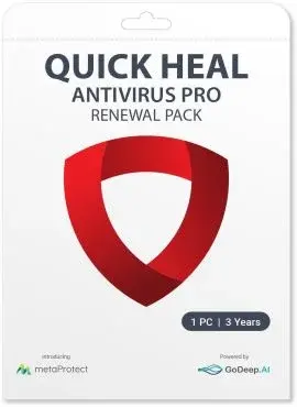 Quick Heal Anti-virus 10 User 1 Year - My Health Plan