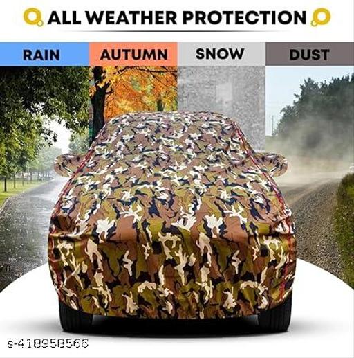 Autofocus Maruti suzuki swift Magic jungle fozi   color with mirror pocket 100% waterproof , Dustproof, & Scratchproof - My Health Plan