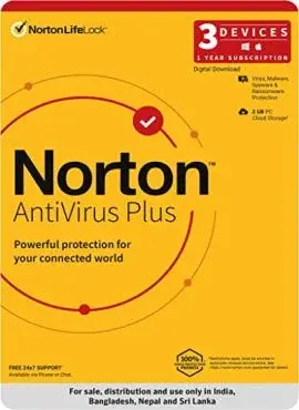 Norton Antivirus Plus 3 Users 1 Year - My Health Plan