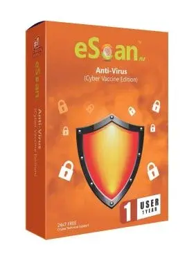  eScan AntiVirus Security Suite V22 (Cyber Vaccine Edition) 1 User | 1 Year - My Health Plan