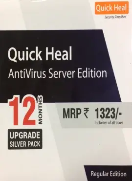 Renewal Quick Heal Antivirus Server Edition 1PC 1Y - My Health Plan