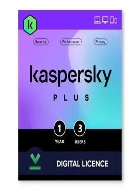 Kaspersky | Plus - Internet Security 1PC 3Y - My Health Plan