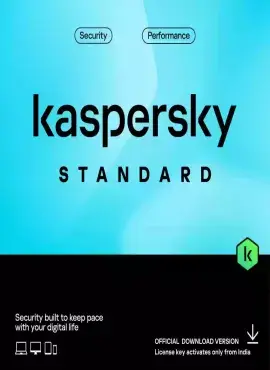 Kaspersky standard 1PC 1Y - My Health Plan